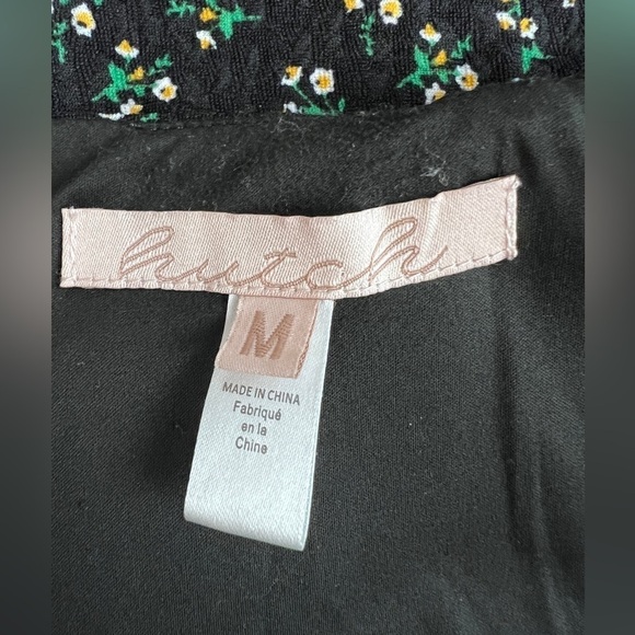 Hutch Anthropologie Ditsy Floral Print Corset Mini Dress Size Medium - Picture 11 of 15